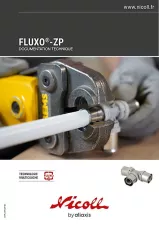 Coude à sertir FLUXO®-ZP à 90°, en polymère, sans joint