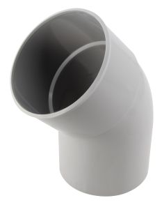 Coude pour tube de descente cylindrique Ø 100