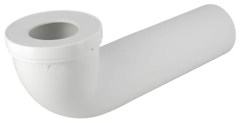Pipe pour WC Ø110 mm blanc - Iperceramica