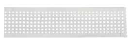 Grille caniv.piscine 0.5m larg.130 a15 blanc