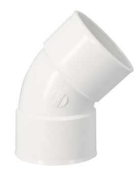 Coude ff 45' d.80 blanc