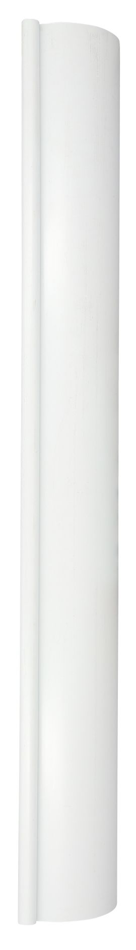 Longueur gouttiere de 25 en 3m blanc