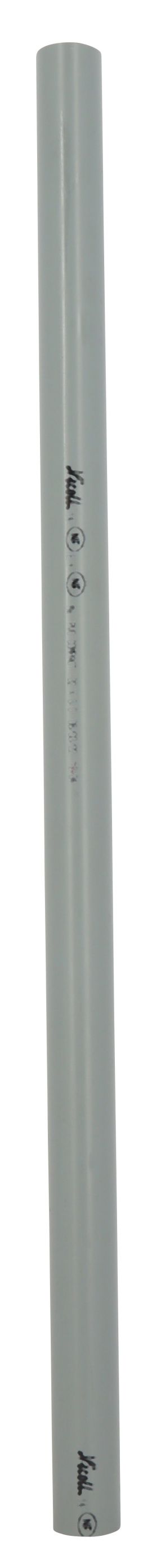 Tube d'évacuation PVC Ø 32, épaisseur 3 mm, 4 m, gris